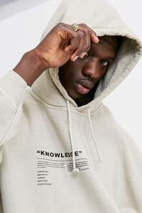 Venta al por mayor 450 gramos de peso pesado sudaderas con capucha de los hombres de alta calidad básicos Puff impresión lágrimas corona 100% algodón otoño - Product Image 4