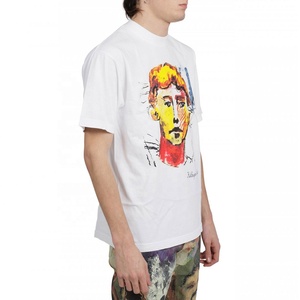 Camiseta de algodón con estampado personalizado, camisa de cuello redondo, 100% - Product Image 3