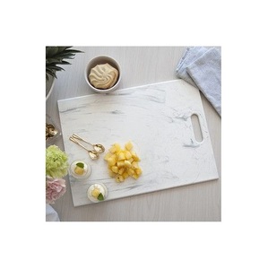 Recién llegado, último diseño, tabla de cortar de forma redonda, tabla de cortar de mármol y madera de alta calidad para accesorios de cocina - Product Image 2