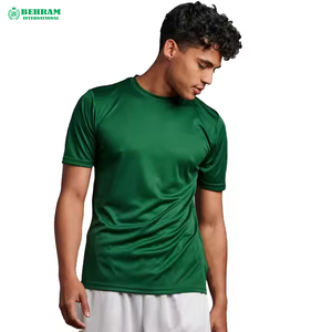 เสื้อผ้ากีฬาแอคทีฟสำหรับผู้ชาย - แห้งเร็ว ระบายอากาศได้ดี ทรงหลวม สวมใส่สบาย เสื้อยืดแขนสั้นสำหรับออกกำลังกาย - Product Image 4