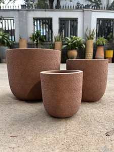 Pots et jardinières en terre cuite de différentes tailles, design européen, pour usage intérieur/extérieur, au sol et en jardin [Vente en gros] Écologiques - Product Image 1