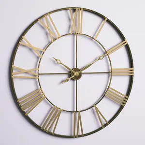 Metal <b>fancy</b> wall <b>clock</b> new designing best top quality luxury wholesale dtecorating wall <b>clock</b> - Product Image 4