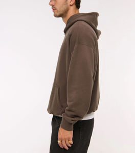 OEM personalizable 3D bordado de los hombres de gran tamaño pulóver cálido Casual sudaderas con capucha de alta calidad de exportación de calidad al por mayor cómodo - Product Image 4