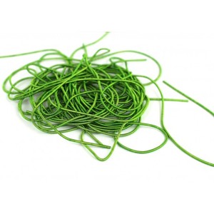 Lingote de alambre francés metálico francés bobina áspera Purl hilo Nakshi Purl alambre en color plateado (Kora) - Product Image 2