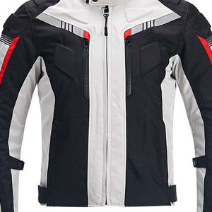 Veste de moto de course pour hommes en gros vêtements de sport respirants personnalisés avec conception OEM automobile imperméable et coupe-vent - Product Image 5