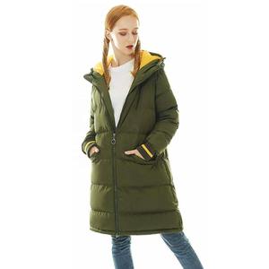 Meilleure vente femmes rembourré léger à manches longues résistant à l'eau respirant veste hiver automne saison porter doudoune - Product Image 4