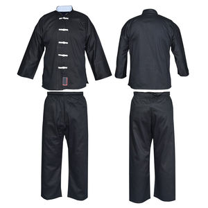 Unisex Karate Suits Sets Featuring <b>Clean</b> Design Soft Texture Breathable Polyester/Cotton Supportive Fit for Varied Martial Arts - Product Image 1
