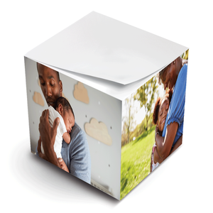 vintage stationary <strong>cube</strong> for sticky <strong>notes</strong> <strong>memo</strong> <strong>cube</strong> paper <strong>block</strong> - Product Image 2