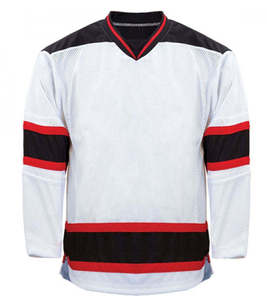 Maillot de hockey sur glace pour adultes, design le plus populaire, vêtements de sport personnalisés OEM avec nom d'équipe, uniforme - Product Image 6