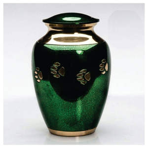 Cremation Urn for Funeral Supplies Best Product Metal Urn Handmade Antique Brass High Quality Urn for Human Ashes Metal <b>Keepsake</b> - Product Image 3