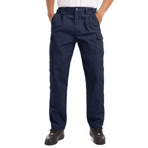 Pantalón cargo de hombre superventas, hecho a medida, ajustado, cintura alta, estilo informal, tela de color sólido, venta al por mayor - Product Image 1