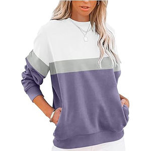 Mujeres Sudaderas Casual Invierno Desgaste Manga Larga Cuello Redondo Sudaderas - Product Image 4