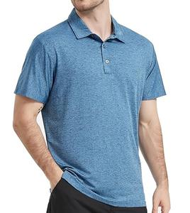 Séchage rapide vente chaude polos t-shirts de haute qualité respirant hommes polos t-shirts sur mesure conception demi-manches chemises - Product Image 6