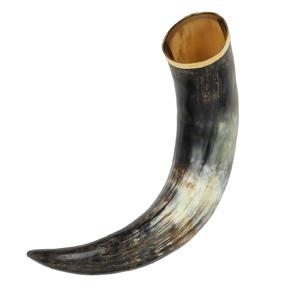 Taza para beber vikingo de cuerno de búfalo tallado ecológico de alta calidad, artesanías naturales únicas, estilo Animal pulido, Color personalizado - Product Image 2