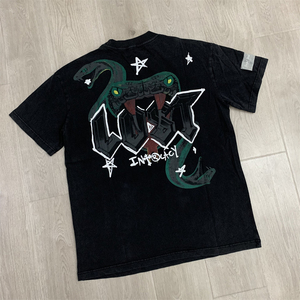 Camiseta de manga corta de alta calidad, marca estadounidense, con pedrería, para hombre, éxito de ventas. - Product Image 4