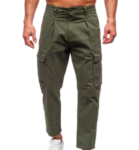 Hombres Hip Hop Street Wear Cargo Pantalones OEM 2024 Nuevo Otoño Hombres Moda Cargo Pantalones Hombres Cómodos Regular Cargo Pantalones con Oem - Product Image 5