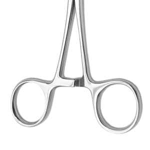 Forceps hémostatiques manuels en acier inoxydable de haute qualité professionnelle, Kocher, 20 cm, droits, instrument pour artères, usage chirurgical, CE - Product Image 3