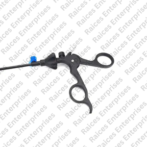 เครื่องมือผ่าตัดผ่านกล้องแบบกำหนดเองของ RAICES Enterprises คีมจับแบบมีรูระบายแรงกระแทก ใช้ซ้ำได้ ฆ่าเชื้อได้ ผ่านการรับรองมาตรฐาน CE - Product Image 5