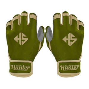 Guantes de bateo de béisbol de alta calidad de fabricación profesional en color sólido Guantes de bateo de béisbol cómodos de nuevo estilo - Product Image 1