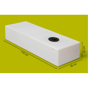 Tanque de Agua HDPE Blanco/Neutro LT 92 para Barcos, Autocaravanas y Casas Rodantes - Equipos para Tratamiento de Agua Limpia y Residual - Product Image 2