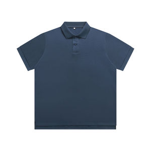 Polo de algodón 100% de alta calidad del fabricante para hombre de talla grande, gran oferta, precio bajo, 300 gramos, peso de tela, logotipo frontal - Product Image 3