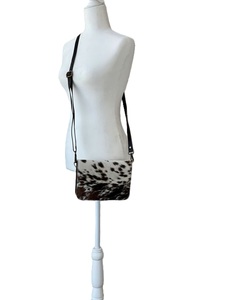 Bolso Bandolera Bohemio de Cuero Genuino Hecho a Mano con Estampados de Animales, Cierre de Cremallera, Duradero, para el Uso Diario de Mujeres - Product Image 2