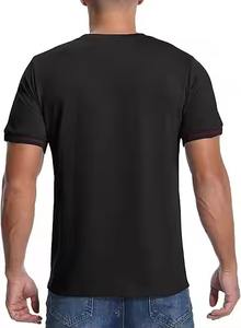 Conjunto de 2 Piezas de Shorts para Hombre, Fabricante, 100% Algodón, Felpa Técnica, Camiseta de Manga Corta con Hombros Caídos y Shorts con Cordón para Hombre - Product Image 2