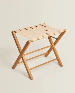 Portaequipajes de madera con acabado Premium con superficie lisa que proporciona comodidad y estilo tanto para hogares como para hoteles - Product Image 4