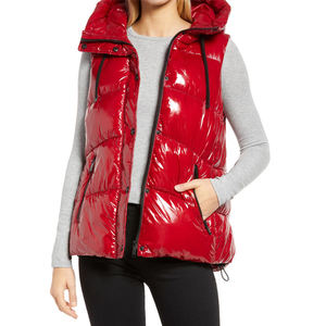 Gilet matelassé épais et isolé pour femmes en polyester chaud avec coque extérieure en nylon et doublure en soie respirante Gilet à bulles de conception OEM - Product Image 1
