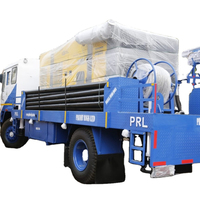 Nouvelle plateforme de forage de puits d'eau montée sur camion PRIME RIGS Limited PDTHR-450, profondeur 450 mètres, diamètre 450 mm, 17 kW, DTH et rotative haute performance
