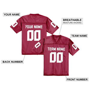 Camisetas de fútbol transpirables personalizadas, camiseta de equipo de fútbol de secado rápido para hombres, uniforme de fútbol, camiseta de fútbol - Product Image 4