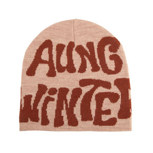 Vente en gros 100% acrylique hommes Jacquard Beanie Cap nouveau personnalisé à la mode hiver confortable Design 2026 - Product Image 4