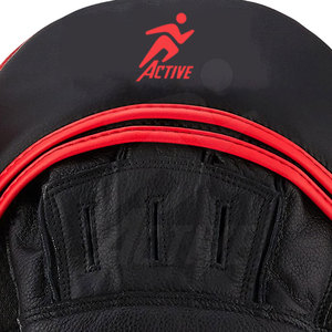 Diseñe sus propias almohadillas de enfoque Almohadillas de enfoque hechas en cuero Almohadillas de enfoque con logotipo personalizado OEM para uso en boxeo - Product Image 6
