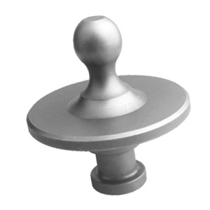 ใหม่2-5/16 "ขาคิงส์บอลเหล็กคาร์บอนด้านหลังคอห่านอะแดปเตอร์ห้าล้อ - Product Image 3