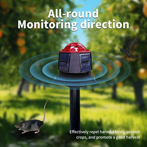 Dispositif de dissuasion des oiseaux écologique à énergie solaire avec unité radar pour utilisation à la ferme Couvre 300-400 - Product Image 2