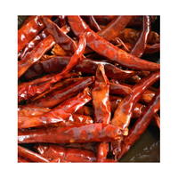 100% piment rouge piment pur naturel séché Bhut Jolokia rouge fantôme piment sans conservateur entier | Flocons | Poudre d'épices