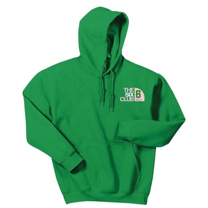 The Six Club hoodies แบบกำหนดเอง hoodies ผ้าฝ้ายพิมพ์ลายสีเขียวสำหรับทุกเพศ - Product Image 1