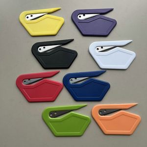 Ouvre-lettre de marque avec lame longue - Découpeur d'enveloppes personnalisé en ABS, sérigraphie pour usage promotionnel - Product Image 3