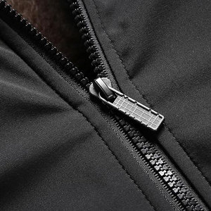 แจ็กเก็ตกันหนาวแบบปรับแต่งได้สำหรับผู้ชายเสื้อแจ็กเก็ตกันหนาวแบบนุ่มสำหรับผู้ชายมีโลโก้ด้านหน้า - Product Image 5