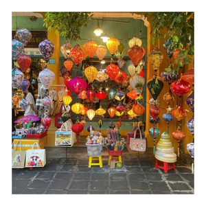 Handmade Việt Nam cao cấp lụa đèn lồng trang trí đèn Lồng tre xuất khẩu lụa đèn lồng bán buôn số lượng lớn cung cấp - Product Image 6