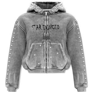 Sudaderas con Capucha de Alta Calidad para Hombre, de Algodón/Poliéster, Estilo Urbano, Impresión Digital y en Relieve - Product Image 1