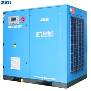 Super risparmio energetico silenzioso 15KW 415V raffreddamento ad aria a frequenza variabile tipo compressore d'aria a vite con il miglior servizio