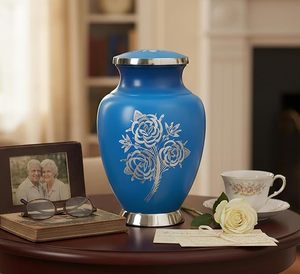 Urne funéraire décorative pour cendres humaines, urne funéraire pour cendres d'adultes, urne commémorative pour cendres humaines, fournisseur en gros - Product Image 1
