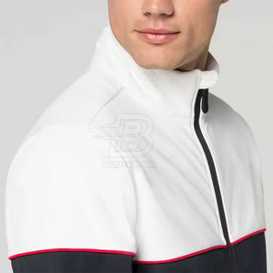 แจ็กเก็ตซอฟต์เชลล์สำหรับผู้ชายเสื้อแจ็กเก็ตผ้านุ่มสำหรับฤดูหนาวผลิตตามสั่ง - Product Image 4