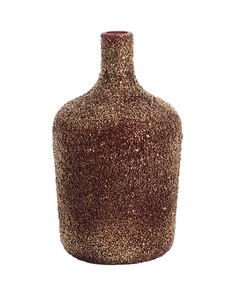 Exquisito florero de hierro único hecho a mano para interiores y exteriores, adecuado para decoraciones de bodas - Product Image 4