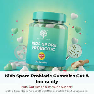 Gommose Probiotiche per Bambini Spore Gut & Immunity 60 Unità OEM Private Label Italia RedMoringa - Product Image 3