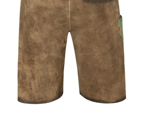 Novedades 2025 Pantalones cortos bávaros Oktoberfest tradicionales para hombres con estilo Lederhosen en color marrón personalizado - Product Image 6