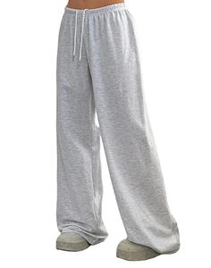 Fournisseur de vêtements de détente Pantalons de survêtement amples pour femmes Marque personnalisée Confortable disponible en vrac Pantalons de survêtement surdimensionnés pour femmes Commandes en gros - Product Image 1