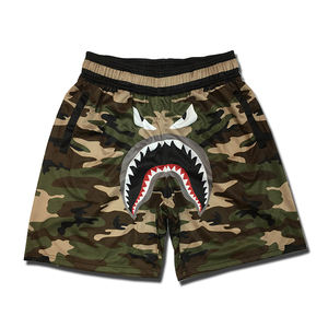 Shorts de football et de basketball unisexes à séchage rapide avec cordon de serrage, impression sublimée personnalisée de haute qualité avec nom et logo d'équipe personnalisés - Product Image 1