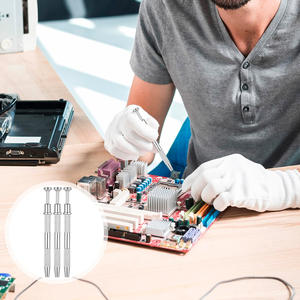 Outil de ramassage professionnel de pince à épiler de gemme de bijoux de diamant avec 4 griffes accessoire de fabrication de bijoux pour les objets minuscules - Product Image 6